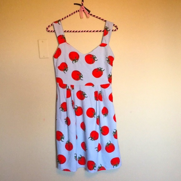 SOLD 🍅 Light blue mini dress Compania Fantastica size XS. Left side zipper. - Picture 3 of 11